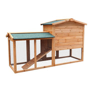 Furtastic Large Wooden Chicken Coop & Rabbit Hutch With Ramp V240-WCC-JOY-005-LHR