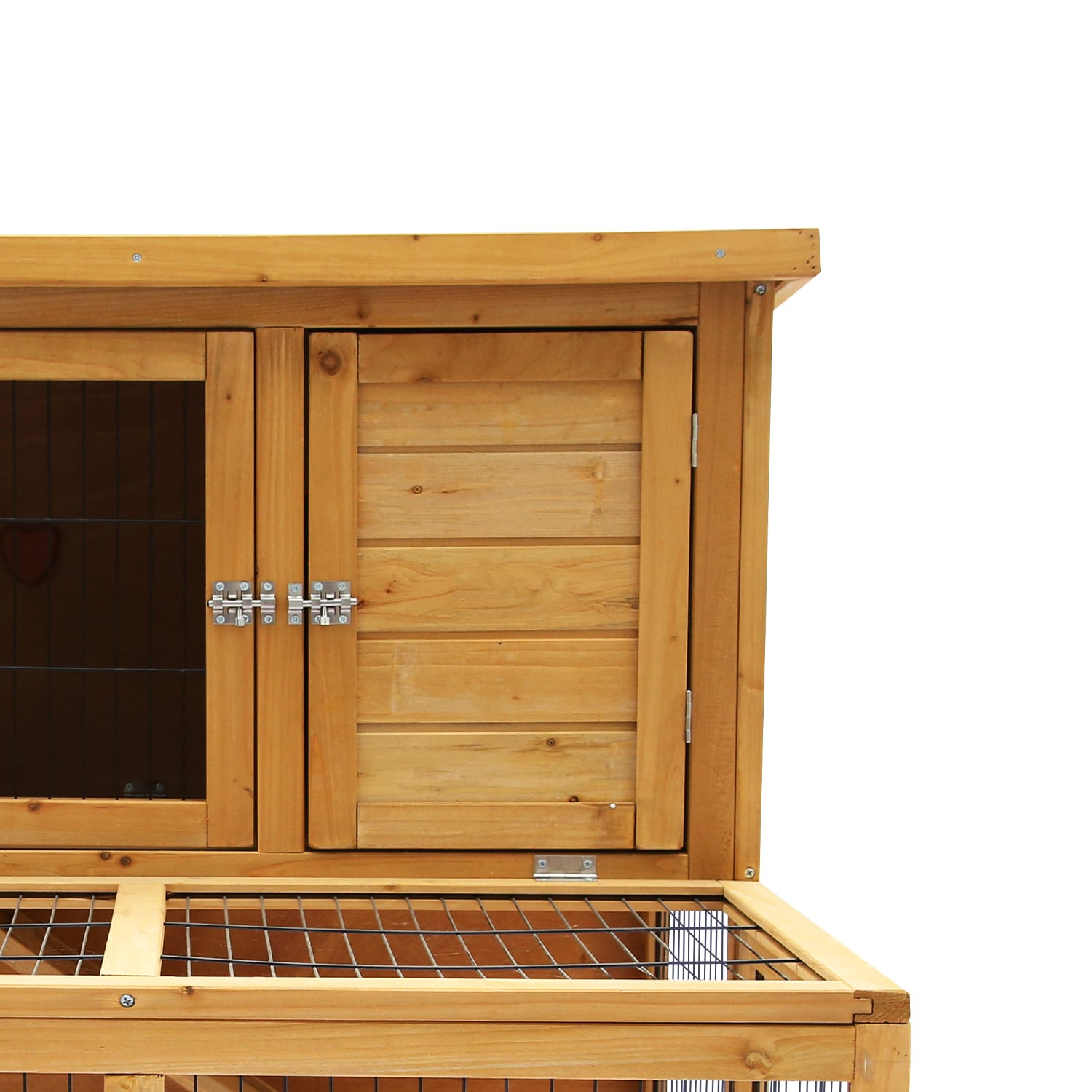 Furtastic 2-Storey Chicken Coop & Rabbit Hutch With Large Run V240-WCC-JOY-009-CSR