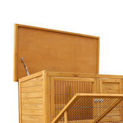 Furtastic 2-Storey Chicken Coop & Rabbit Hutch With Large Run V240-WCC-JOY-009-CSR