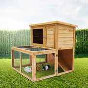 Furtastic 2-Storey Chicken Coop & Rabbit Hutch With Large Run V240-WCC-JOY-009-CSR