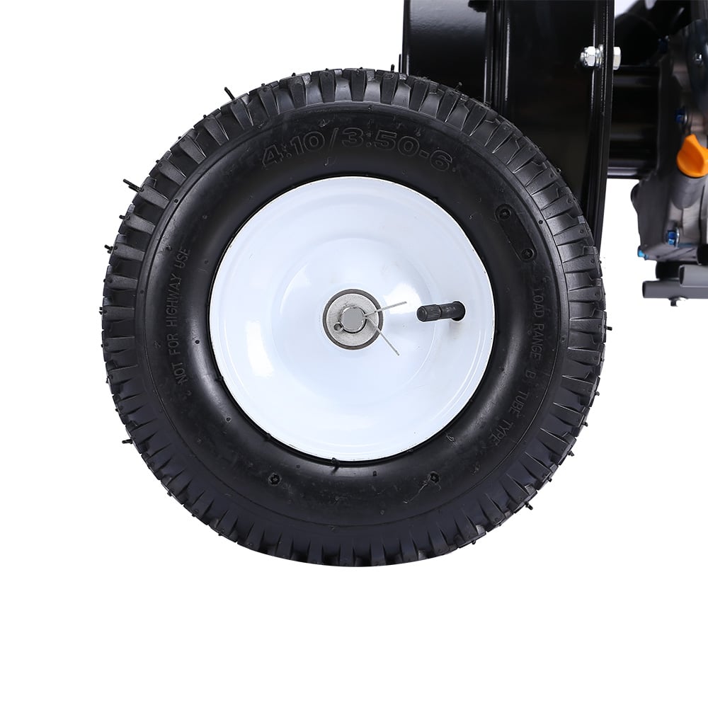 Ducar Wood Chipper Shredder Mulcher Garden 8hp Petrol Motor Upright Grinder - Silver V240-WCP-Z05-SLBK