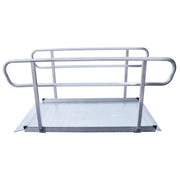 Kartrite 6ft Portable Aluminium Mobility Threshold Access Wheelchair Ramp w/ Handrails V240-WCR-01H-6FT-HND