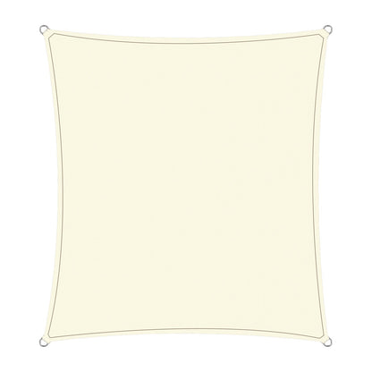 Wallaroo Waterproof Outdoor Shade Sail Canopy Sun Cloth Square 4x4M V240-WPSS-4X4-160