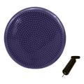 Powertrain Yoga Stability Disc w/ Pump Home Gym Pilate Balance Trainer - Purple V240-YGA-DSC-PU