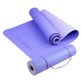 Powertrain TPE Yoga Exercise Mat Home Gym Pilates Fitness 8mm Thick in Light Purple V240-YM-TPE-DHG-BU
