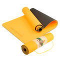 Powertrain TPE Yoga Exercise Mat Home Gym Pilates Fitness 8mm Thick in Orange V240-YM-TPE-DHG-OR