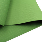 Powertrain Dual Layer 6mm Yoga Mat | Olive | Non-slip Surface And Carry Strap For Ultimate Comfort And V240-YM-TPE-SC-GN