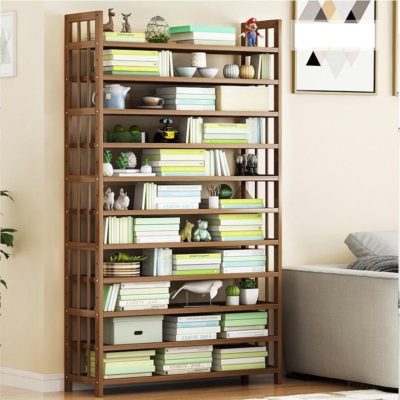 8 Tier Tower Bamboo Wooden Shoe Rack Corner Shelf Stand Storage Organizer V255-0408-08