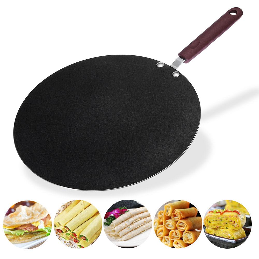32cm Nonstick Frying Indian Tava Dosa Chapati Pan Flat Skillet Griddle Pan V255-34CM_SKILLET-PAN
