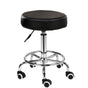 Salon Chair Bar Swivel Stool Office Roller Wheels Portable Height Adjust Leather BS8401 V255-8401-BK