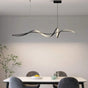 BAMDECOR A36 Modern LED Linear Chandeliers Pendant Lights with Dimmable LED and Adjustable Hanging Length V255-A36-L140