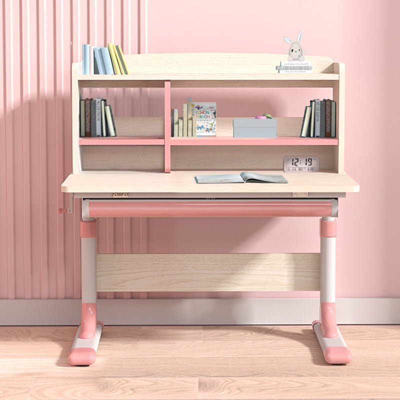 Height Adjustable Children Kids Ergonomic Study Desk 80cm Pink AU V255-ABS005-PINK