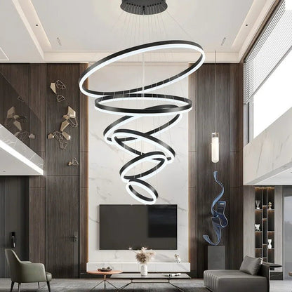 BAMDECOR A18815 Nordic Home Decor Dining Room Pendant lamp lights Ceiling Lamp Hanging Light Chandelier Lamps V255-BAM-18815/6-BLK