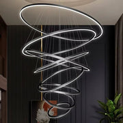 BAMDECOR A18815 Nordic Home Decor Dining Room Pendant lamp lights Ceiling Lamp Hanging Light Chandelier Lamps V255-BAM-18815/8-BLK