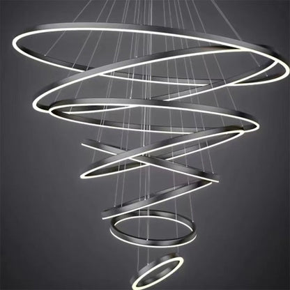 BAMDECOR A18815 Nordic Home Decor Dining Room Pendant lamp lights Ceiling Lamp Hanging Light Chandelier Lamps V255-BAM-18815/8-BLK