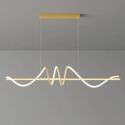 BAMDECOR A202 Modern LED Linear Pendant Lights with Dimmable LED 160cm V255-BAM-A202-1.5-GOLD