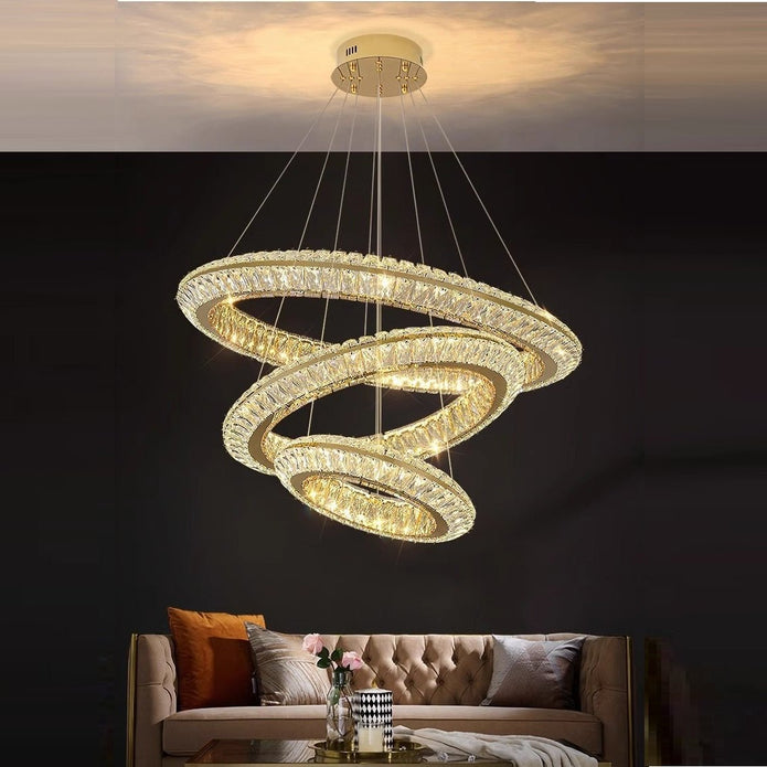BAMDECOR C3312/3 Crystal Chandelier Living Room Chandelier Crystal Chandelier Room Dining Room lamp New V255-BAM-C331-3-040608