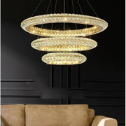 BAMDECOR C3312/3 Crystal Chandelier Living Room Chandelier Crystal Chandelier Room Dining Room lamp New V255-BAM-C331-3-040608