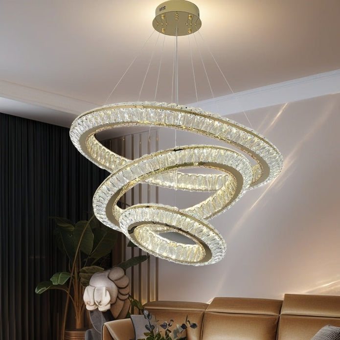 BAMDECOR C3312/3 Crystal Chandelier Living Room Chandelier Crystal Chandelier Room Dining Room lamp New V255-BAM-C331-3-040608