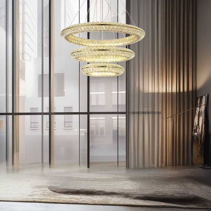 BAMDECOR C3312/3 Crystal Chandelier Living Room Chandelier Crystal Chandelier Room Dining Room lamp New V255-BAM-C331-3-040608
