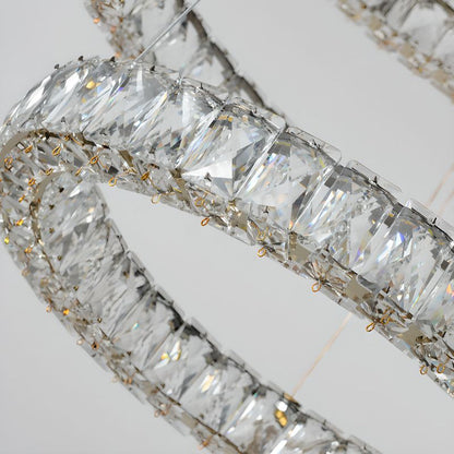 BAMDECOR C3313/3 Modern Crystal Chandeliers Lighting Fixtures Contemporary Round Chandelier Lighting Fixtures V255-BAM-C3313-3-040608