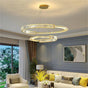 BAMDECOR C3318/2 Modern Crystal Chandeliers Lighting Fixtures Contemporary Round Chandelier Lighting Fixtures V255-BAM-C3318-2-0608