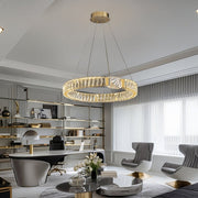 BAMDECOR C3319 Modern Crystal Chandeliers Lighting Fixtures Contemporary Round Chandelier Lighting Fixtures V255-BAM-C3319-1-60