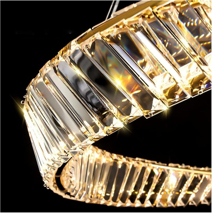 BAMDECOR C3342/1 Modern Crystal Chandeliers Lighting Fixtures Contemporary Wave Chandelier Lighting Fixtures V255-BAM-C3342/1-80