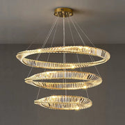 BAMDECOR C3342/3 Modern Crystal Chandeliers Lighting Fixtures Contemporary Wave Chandelier Lighting Fixtures V255-BAM-C3342/3-GOLD