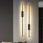 BAMDECOR Modern Minimalist Wall Light Long Tube LED Black Bedside Sconces Wall Lights with with Acrylic V255-BAM-L1.2-LINEAR