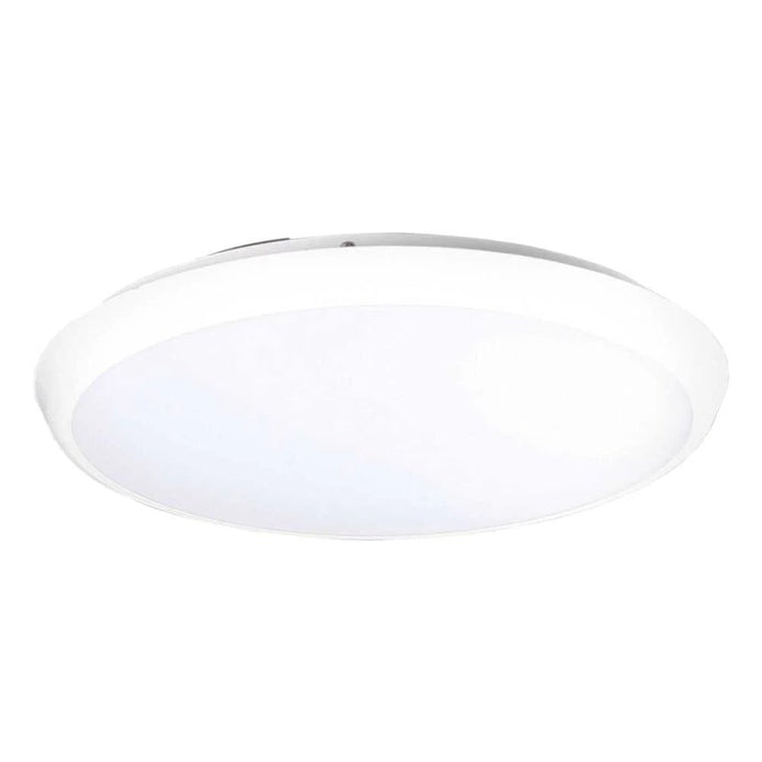 BAMDECOR Ultra-thin 25W Tri-colour Flush Round LED Oyster Light Ceiling LED Light SAA/RCM V255-BAM-OYS30-25W-WH