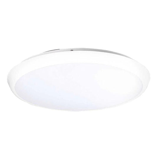 BAMDECOR Ultra-thin 25W Tri-colour Flush Round LED Oyster Light Ceiling LED Light SAA/RCM V255-BAM-OYS30-25W-WH