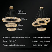 BAMDECOR C3319 Modern Crystal Chandeliers Lighting Fixtures Contemporary Round Chandelier Lighting Fixtures V255-C3319-2-080604