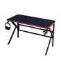 Gaming Desk Desktop PC Computer Desks Desktop Racing Table Office Laptop Home K-Shaped Legs Black 120cm V255-D2105-120CM