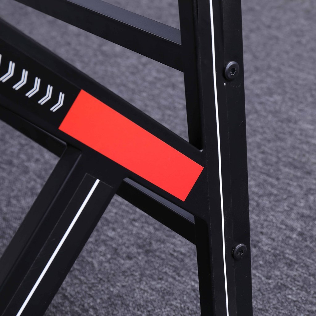 Gaming Desk Desktop PC Computer Desks Desktop Racing Table Office Laptop Home K-Shaped Legs Black 120cm V255-D2105-120CM
