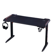 140cm RGB Gaming Desk Desktop PC Computer Desks Desktop Racing Table Office Laptop Home AU V255-D2105-140-RGB