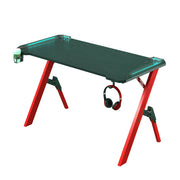 140cm RGB Gaming Desk Desktop PC Computer Desks Desktop Racing Table Office Laptop Home AU V255-D2105-140-RGB