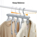 Magic Hanger Space Saving Multifunctional Clothes Coat Hanger Dryer Laundry Drying Rack Airer Clothes Horse V255-E1904-G