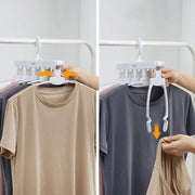 Magic Hanger Space Saving Multifunctional Clothes Coat Hanger Dryer Laundry Drying Rack Airer Clothes Horse V255-E1904-G