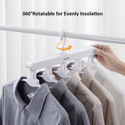 Magic Hanger Space Saving Multifunctional Clothes Coat Hanger Dryer Laundry Drying Rack Airer Clothes Horse V255-E1904-G