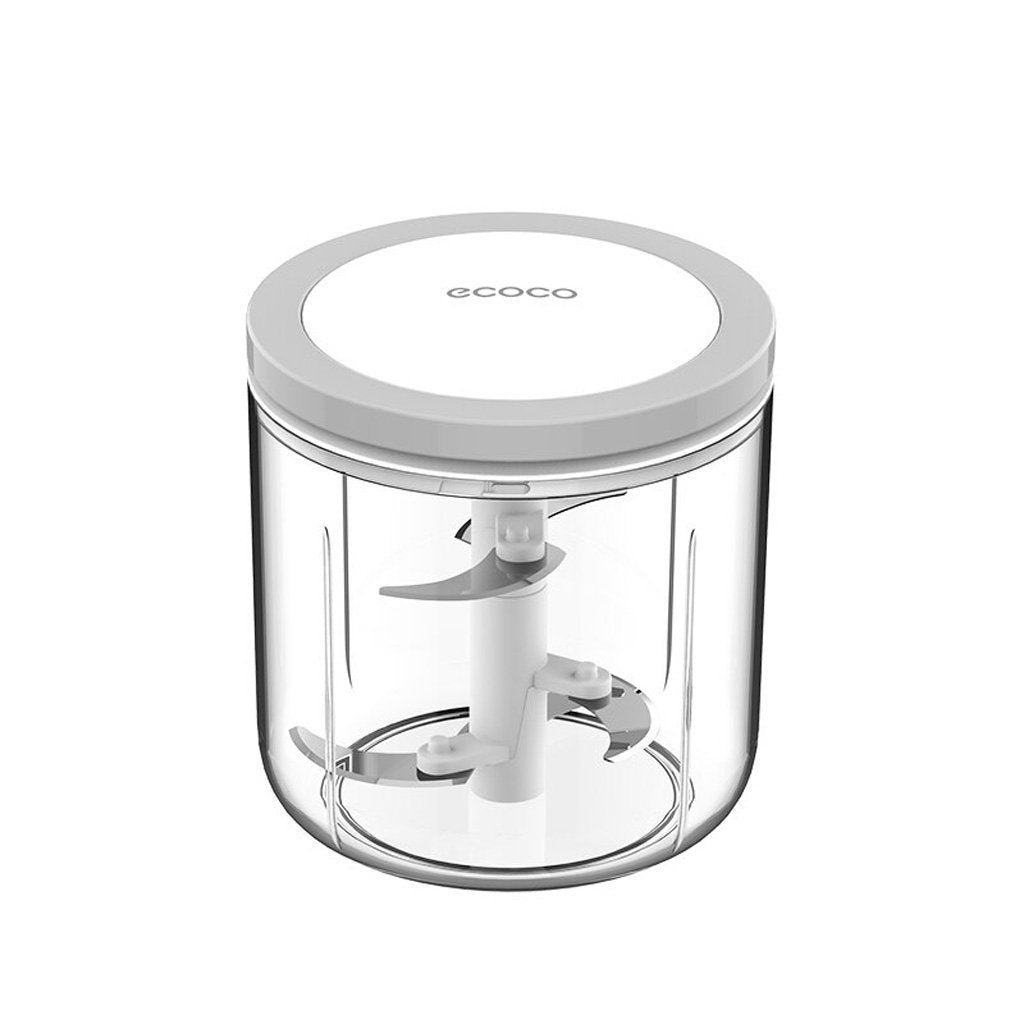 Ecoco Easy Chopper Mincer Mixer Slicer Dicer Blender Cutter Shredder For Onion Garlic Grey 1000 Grey V255-E1920-1000G