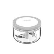 Ecoco Easy Chopper Mincer Mixer Slicer Dicer Blender Cutter Shredder For Onion Garlic Grey 1000 Grey V255-E1920-1000G