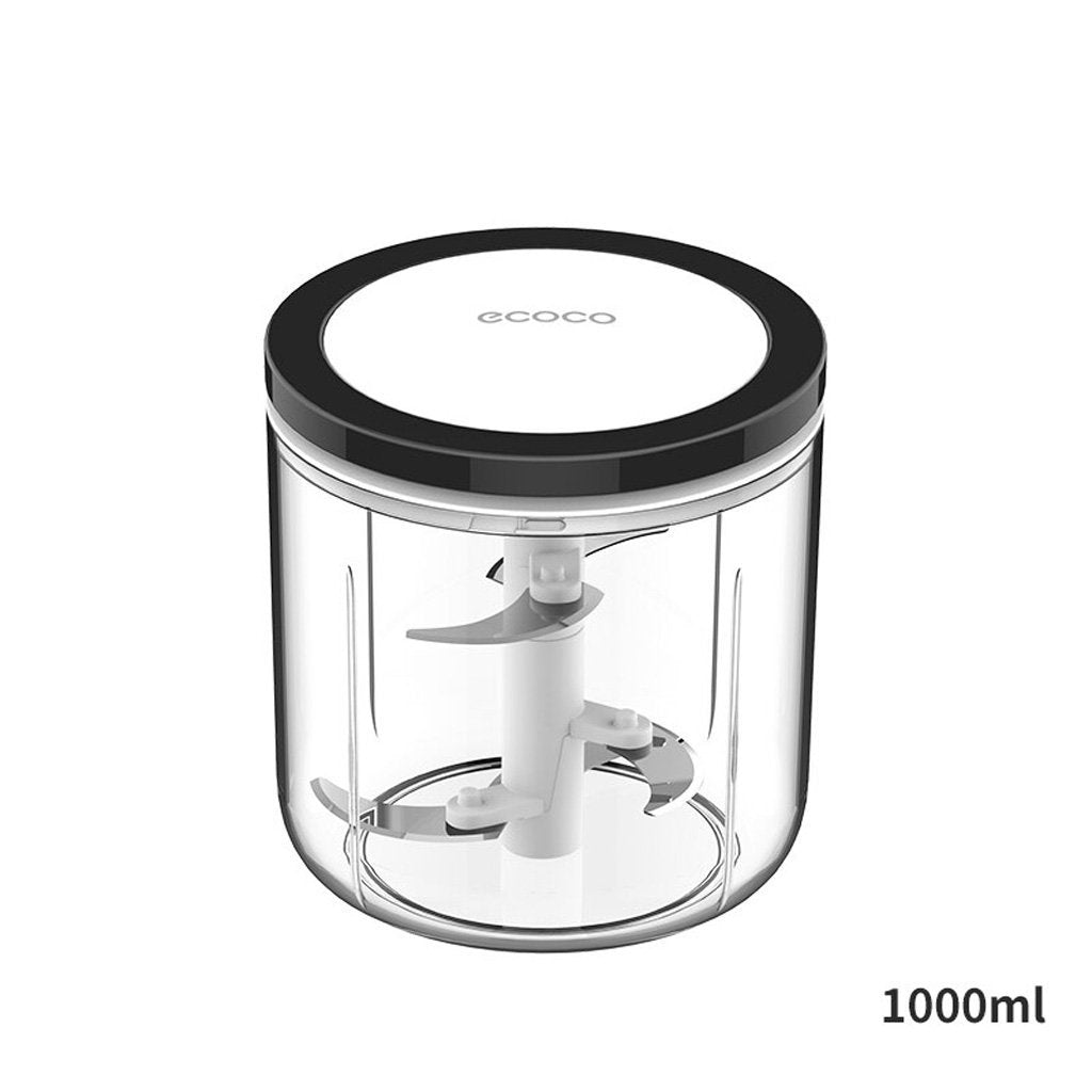 Ecoco 3 Sizes Cutter Set Easy Chopper Mincer Mixer Slicer Dicer Blender Shredder For Onion Garlic Grey V255-E1920-3SIZESG