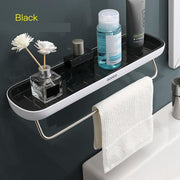 Bathroom Shelves Organizer Wall Mount Home Towel shelf Shampoo Rack With Towel Bar Storage Rack Bathroom V255-E1923-B