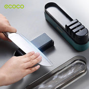 Multipurpose Ceramic Carbide Knife Shapener For Knives Scissors Cleaver Keychain Grey V255-ECOCO-SHARPEN-GREY
