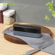 Multipurpose Ceramic Carbide Knife Shapener For Knives Scissors Cleaver Keychain Grey V255-ECOCO-SHARPEN-GREY