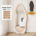1.7m Standing Maiden Mirror Full Length Aesthetic Full Size Floor Mirror Bedroom Creative Modern Deco Pearl V255-FBMI-CL-PWH_170