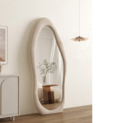 1.7m Standing Maiden Mirror Full Length Aesthetic Full Size Floor Mirror Bedroom Creative Modern Deco Pearl V255-FBMI-CL-PWH_170