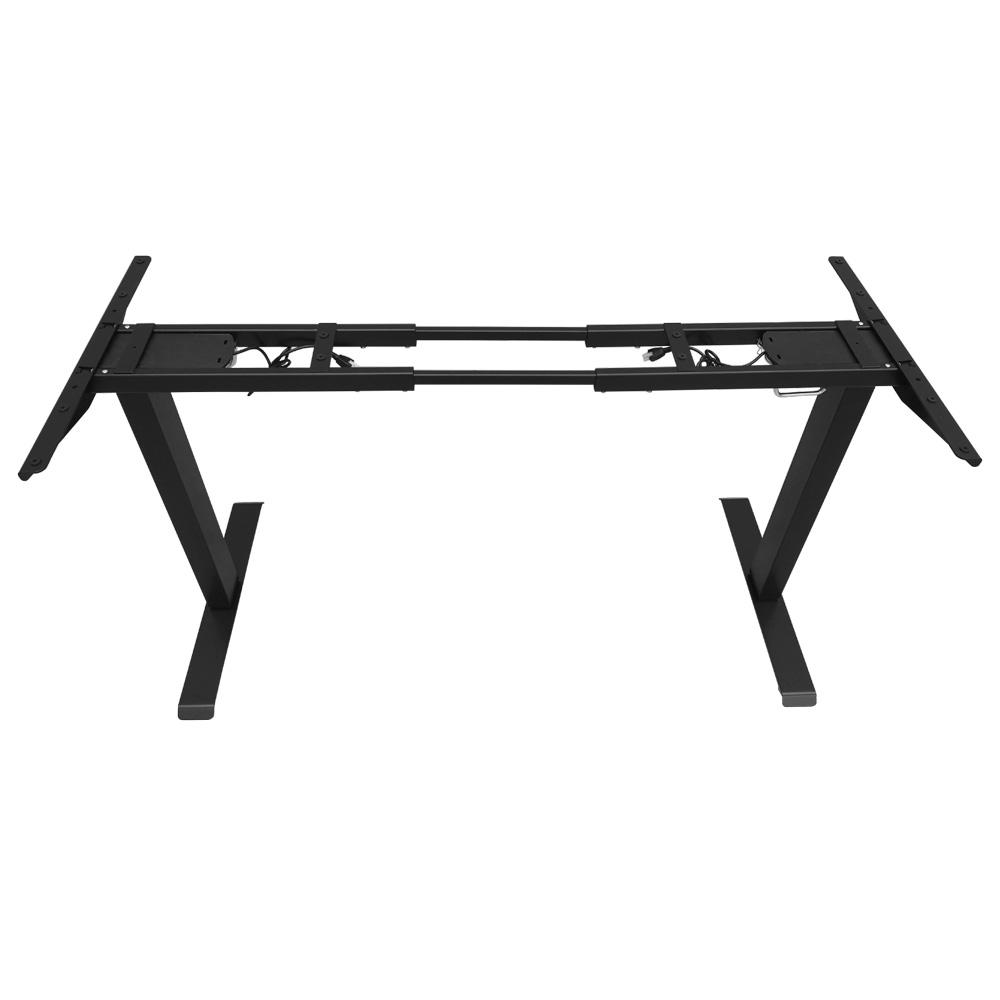 Standing Desk Height Adjustable Sit Stand Motorised Dual Motors Frame White Only V255-FRAME-DMW