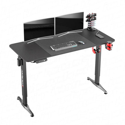 Gaming Standing Desk Home Office Lift Electric Height Adjustable Sit To Stand Motorized Standing Desk 1160 V255-GAMINGSD-1160
